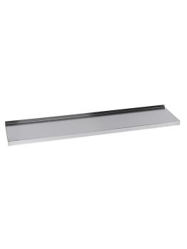 Etagère murale - H 4 x 200 x 30 CM - 5 KG - Inox - Multinox - 317085