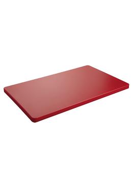 Lame de découpe - 1/1 GN - 53 x 32,5 CM - Polyéthylène - Rouge - Caterchef - 882271