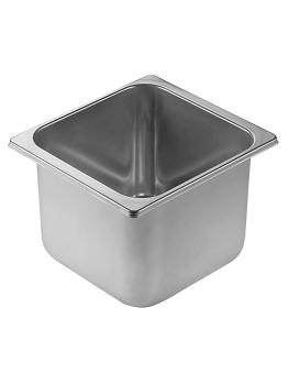 Bac à glace - H 12 x 18 x 16.5 CM - 0.43 KG - acier inoxydable - 2.5 Litre - 953944