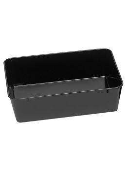 Plateau à viande - H 6 x 29 x 16 CM - 0,2 KG - Mélamine - Noir - WACA - 937660