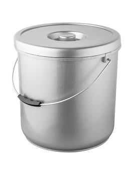 Seau - H 34 CM - 1.098 KG - Ø33 CM - Polypropylène - Blanc - 25 Litre - 956053