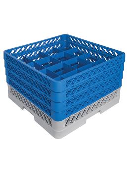 Panier bécher - H 26 x 50 x 50 CM - 0,01 KG - Polypropylène - Panier bécher - CaterRacks - CR1614