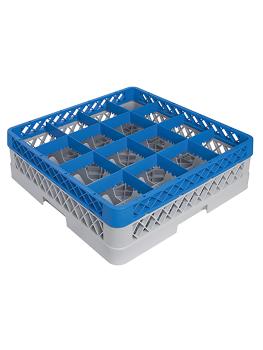 Corbeille à verres sur pied - H 14 x 50 x 50 CM - 0,01 KG - Polypropylène - Corbeille à verres sur pied - CaterRacks - CR1621