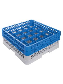 Panier bécher - H 18 x 50 x 50 CM - 0,01 KG - Polypropylène - Panier bécher - CaterRacks - CR2512