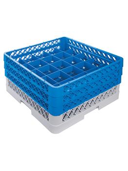 Panier bécher - H 22 x 50 x 50 CM - 0,01 KG - Polypropylène - Panier bécher - CaterRacks - CR2513