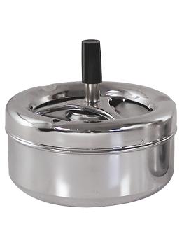 Cendrier Terrasse - 0,1 KG - Ø10 CM - inox - Trenton International - 125210