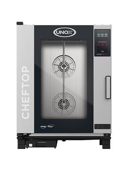 Cheftop Mindone - H 101 x 75 x 78.3 CM - 91.8 KG - 380 - 415 - Sans - Prise V - 18500 W - Inox - +30°C / +260°C - Unox - 596250