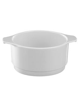 Bol à soupe - H 5,7 CM - 0,125 KG - Ø10,5 CM - Mélamine - Blanc - 0,36 Litre - WACA - 937864