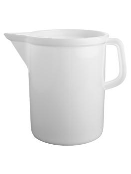 Gobelet de mesure - H 24 CM - 0.8 KG - Ø19 CM - Polyéthylène - Blanc - 5 Litre - 956042