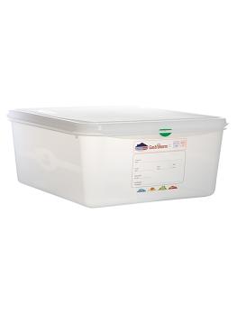 Boîte Alimentaire - 2/3 GN - 13.5 Litre - H 15 x 35.4 x 32.5 CM - Polypropylène - Transparent - -40°C / +100°C - Hermétique Verrouillable - Denox - 600510