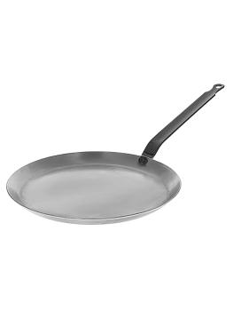 Crêpière - H 1.7 CM - 1.779 KG - Ø29.8 CM - Plaque d'acier - De Buyer - 001026