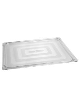 Couvercle Gastronorm - 2/1 GN - 65 x 53 CM - Polycarbonate - Transparent - -100°C / +100°C - Standard - Caterchef - 953006