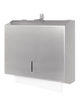 Distributeur de serviettes - H 28,5 x 26 x 11 CM - Inox - Jantex - GJ033