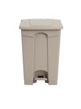 Poubelle à pédale - 45 Litres - H 60 x 40,5 x 39,5 CM - Polypropylène - Jantex - GH637