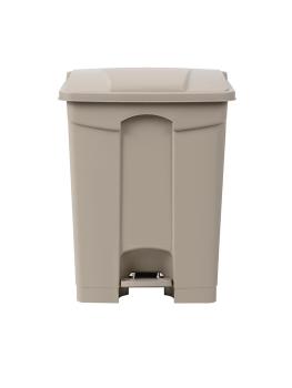 Poubelle à pédale - 65 Litres - H 67 x 49,5 x 40 CM - Polypropylène - Jantex - GH638