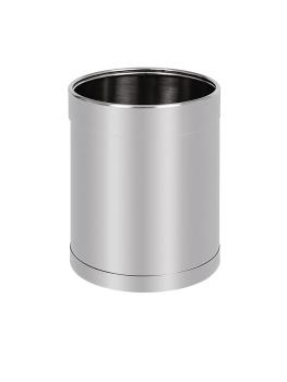Poubelle - 10,2 Litre - Ø 22,4 x H 28 CM - Inox - Bolero - CF130