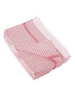 Torchon - 10 pièces - Rouge - 76,2 x 50,8 CM - Coton/Polyester - Vogue - CC595