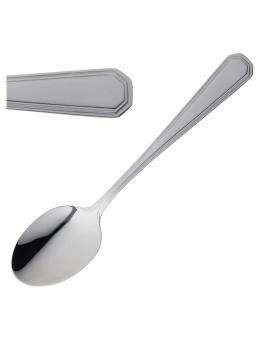 Cuillère à dessert - 12 pièces - 19 CM - inox - Olympia - D057