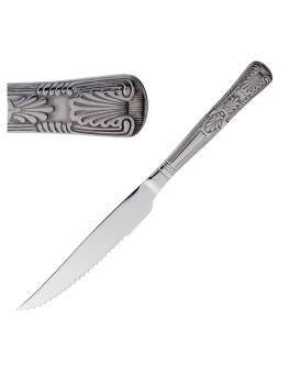 Couteau à steak - 12 pièces - 24 CM - inox - Olympia - DL103