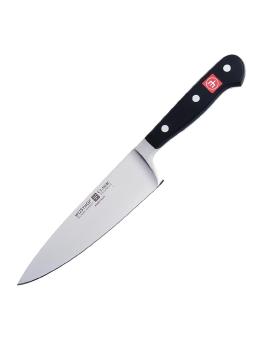 Couteau de chef - Noir - H 29 x 5 x 1,5 CM - Acier carbone - Wüsthof - C905