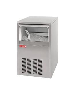 Machine à glaçons - 28kg/24h - H 67 x 40 x 46 CM - 230 V - Inox - Gastro M - CT694