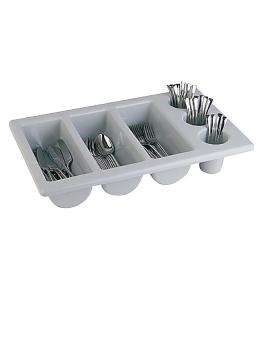 Range couverts - Blanc - H 10 x 32.5 x 53 CM - APS - CB675