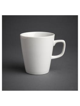 Latte mok - 28.5 CL - 12 stuks - H 9.8 x 11.6 x 8.6 CM - Porselein - Olympia - GK811