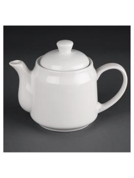 Cafetière/théière - 43 CL - 4 pièces - H 5,7 x 10,7 CM - Porcelaine - Olympia - CC204
