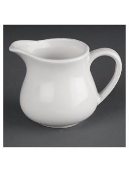 Pot à lait - 17 CL - 4 pièces - H 7,5 x 10,7 CM - Porcelaine - Olympia - CF370