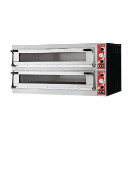Four à pizza - H 74,5 x 136 x 95,5 CM - 400 V - Inox/Acier - Gastro M - DS183