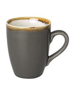 Mug - 34 CL - 6 pièces - Gris - Ø 8,3 x H 10,6 CM - Porcelaine - Olympia - HC394