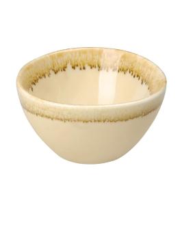 Plats à trempette - 5 CL - 12 pièces - Sable - Ø 7 x H 3,8 CM - Porcelaine - Olympia - CP956