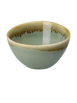 Plats à trempette - 5 CL - 12 pièces - Vert - Ø 7 x H 3,8 CM - Porcelaine - Olympia - CP959