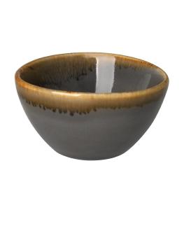 Plats à trempette - 5 CL - 12 pièces - Gris - Ø 7 x H 3,8 CM - Porcelaine - Olympia - HC378