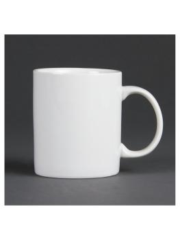 Mug - 28,4 CL - 12 pièces - Ø 8 x H 9,5 x 11,9 x 8,1 CM - Porcelaine - Olympia - CB466