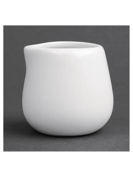 Pots à lait - 5,5 CL - 12 pièces - H 6 x 6,5 x 6,5 CM - Porcelaine - Olympia - C204