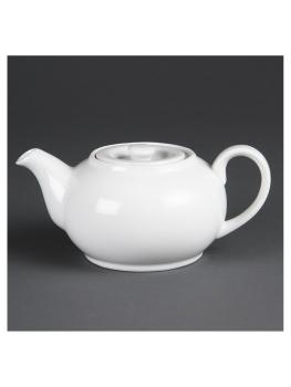 Théière - 42,6 CL - 4 pièces - H 7,5 x 16,9 x 11,4 CM - Porcelaine - Olympia - CB473