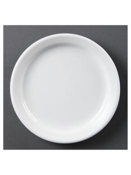 Assiette - 12 pièces - Ø 18 x H 2 CM - Porcelaine - Olympia - CB487
