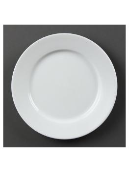 Assiette - 12 pièces - Ø 20 x H 2,1 CM - Porcelaine - Olympia - CB479