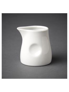 Pot à lait - 7 CL - 6 pièces - Ø 5,4 x H 6 x 5,2 x 4,2 CM - Porcelaine - Olympia - GM366