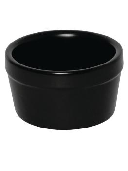 Ramequin - 11 CL - 6 pièces - Noir - Ø 7,7 x H 4,5 CM - Olympia - DK830