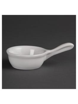 Mini moule - 3.5 CL - 12 pièces - Blanc - H 3.5 x 11.5 x 6.8 CM - Olympia - CE544