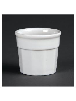 Saucière - 3,8 CL - 12 pièces - Ø 5 x H 4,5 CM - Porcelaine - Olympia - CD728