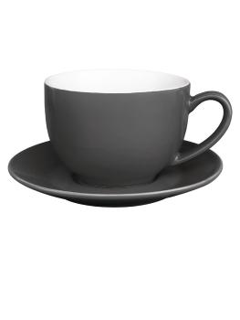Tasse à cappuccino - 34 CL - 12 pièces - Gris - H 6 x 13,5 CM - Grès - Olympia - GK078