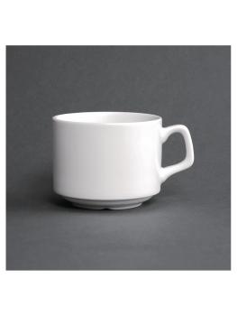 Tasse - 6 pièces - Ø 8 x H 6,5 x 10,5 CM - Porcelaine - Olympia - CN831