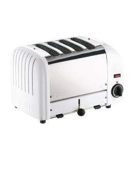 Grille-pain - Blanc - H 22 x 36 x 21 CM - 230 V - Dualit - F211