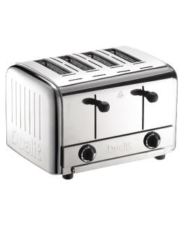 Grille-pain - Inox - H 23 x 35 x 36 CM - 2700 W - 230 V - Inox - Dualit - DK840