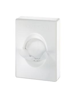 Distributeur Sachets Hygiène - Blanc - H 13.6 x 9.8 x 2.5 CM - ABS - CB594