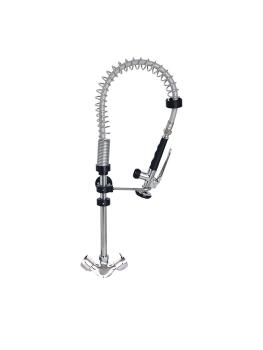 Douchette prélavage - Basse - H 70 CM - Inox - Gastro M - CY796