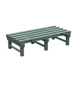 Vlonder stelling - H 25 x 100 x 50 CM - Kunststof - Jackstack by Rea - GR931